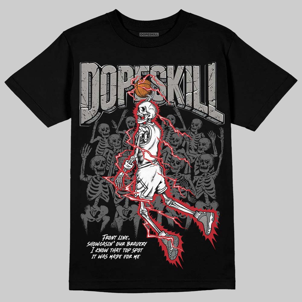 Cool Grey 9s DopeSkill T-Shirt Thunder Dunk Graphic