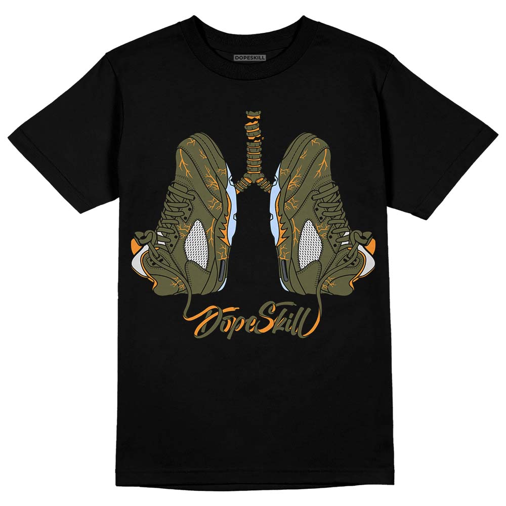 Olive 5s DopeSkill T-Shirt Breathe Graphic