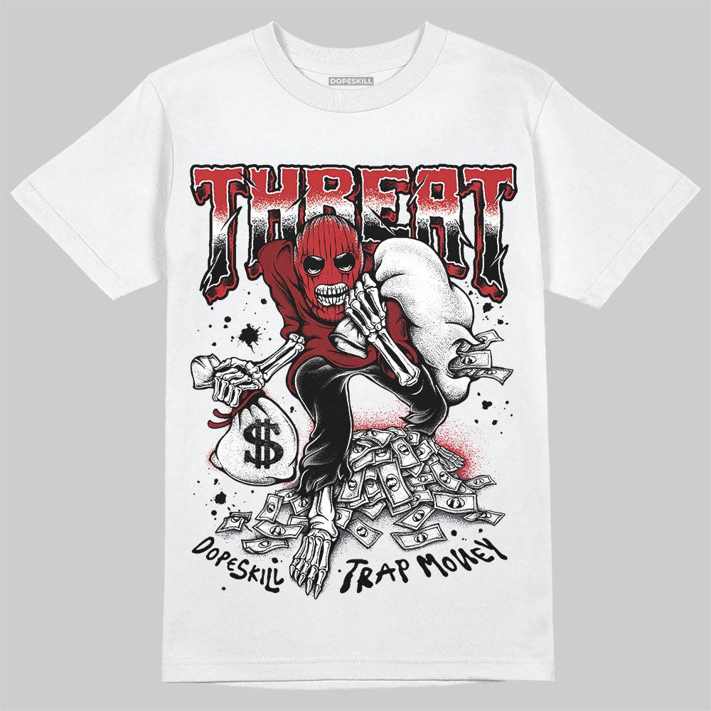 Flu Game 12s DopeSkill T-Shirt Threat Graphic