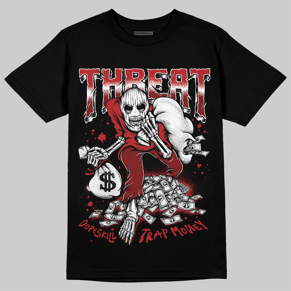Flu Game 12s DopeSkill T-Shirt Threat Graphic