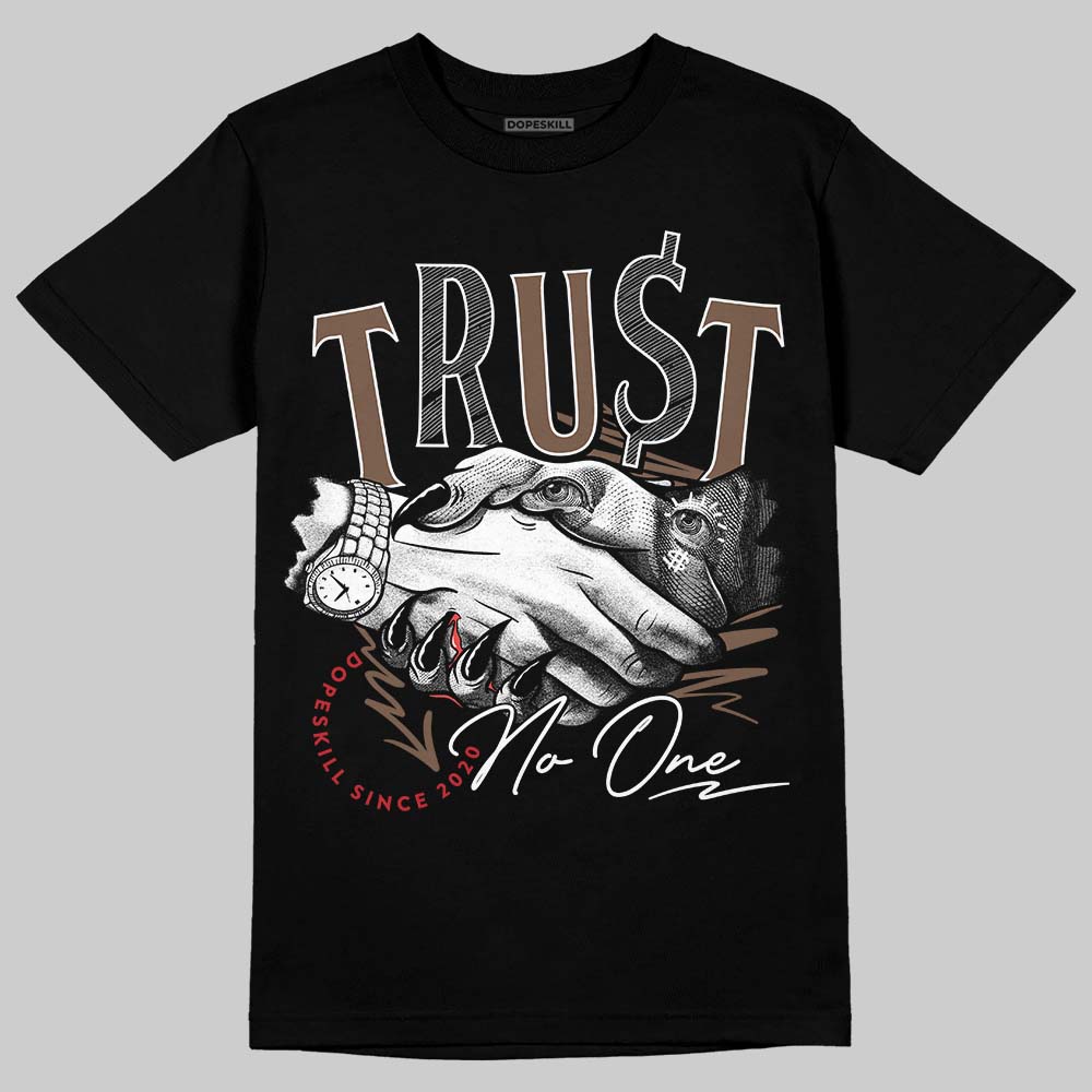 Olive 9s DopeSkill T-Shirt Trust No One Graphic