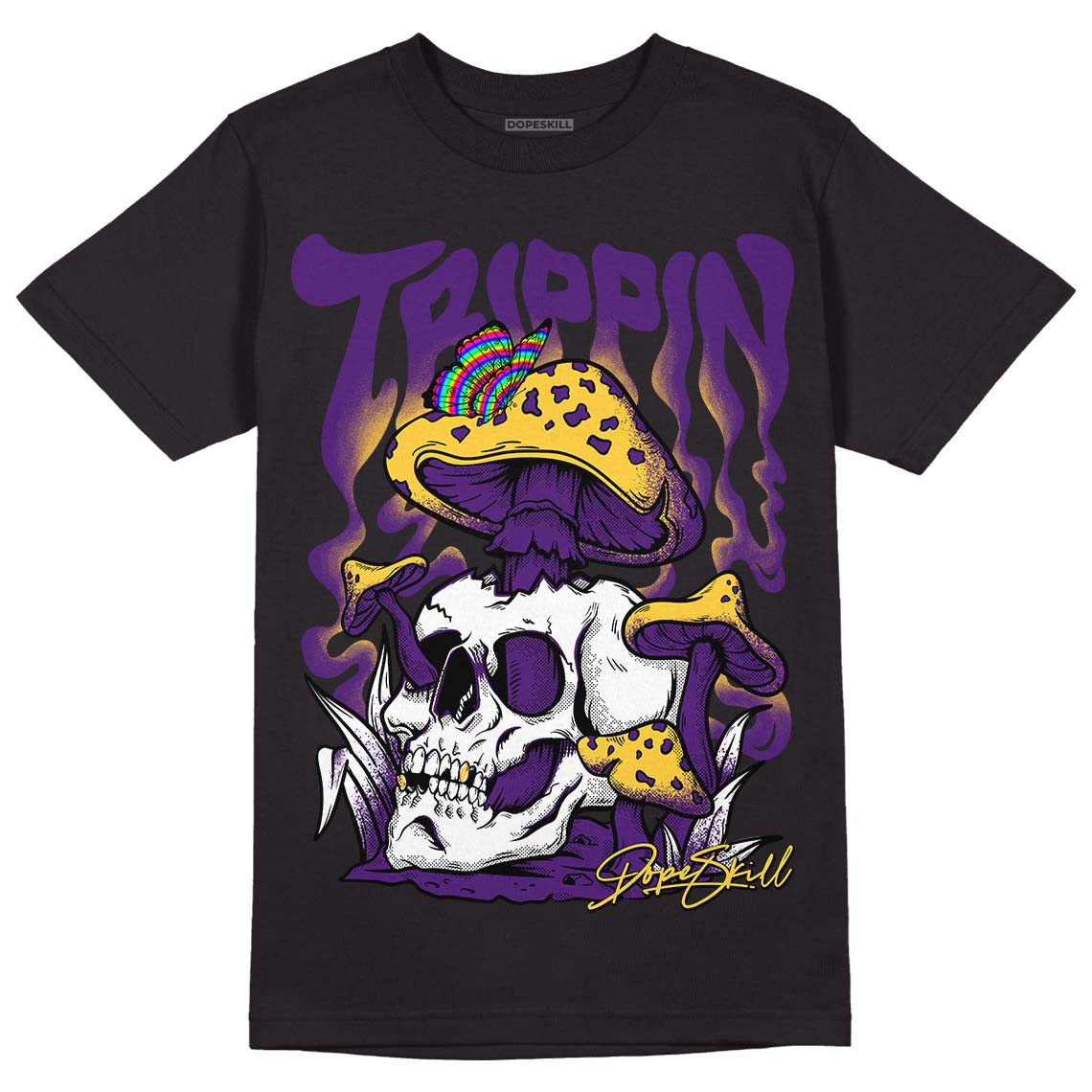 Field Purple 12s DopeSkill T-Shirt Trippin Graphic
