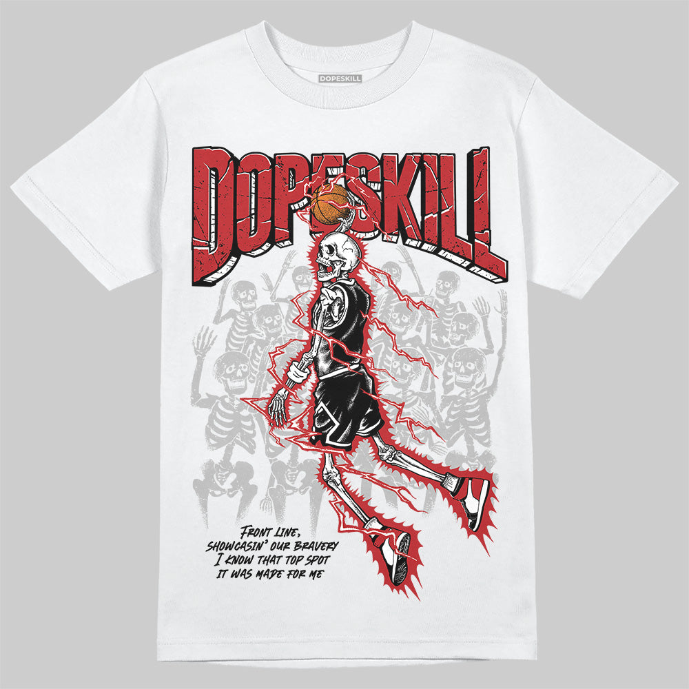 Black Toe Reimagined 1s DopeSkill T-Shirt Thunder Dunk Graphic