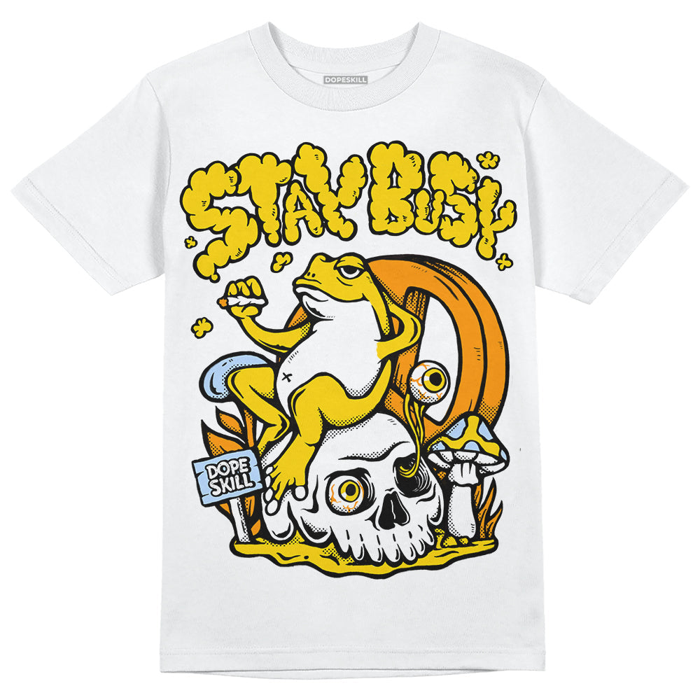 Yellow Ochre 6s DopeSkill T-Shirt Stay Busy Graphic
