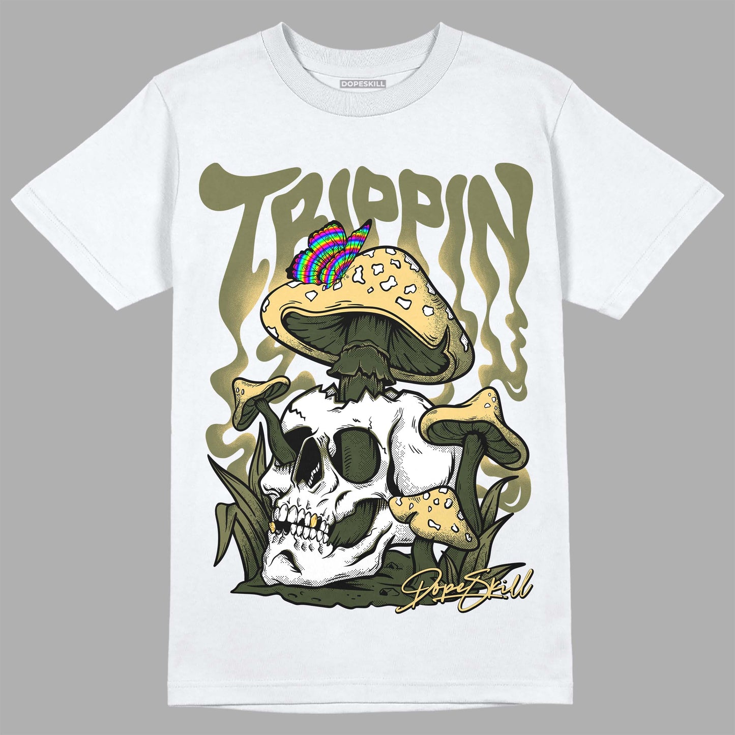 Craft Olive 4s DopeSkill T-Shirt Trippin Graphic
