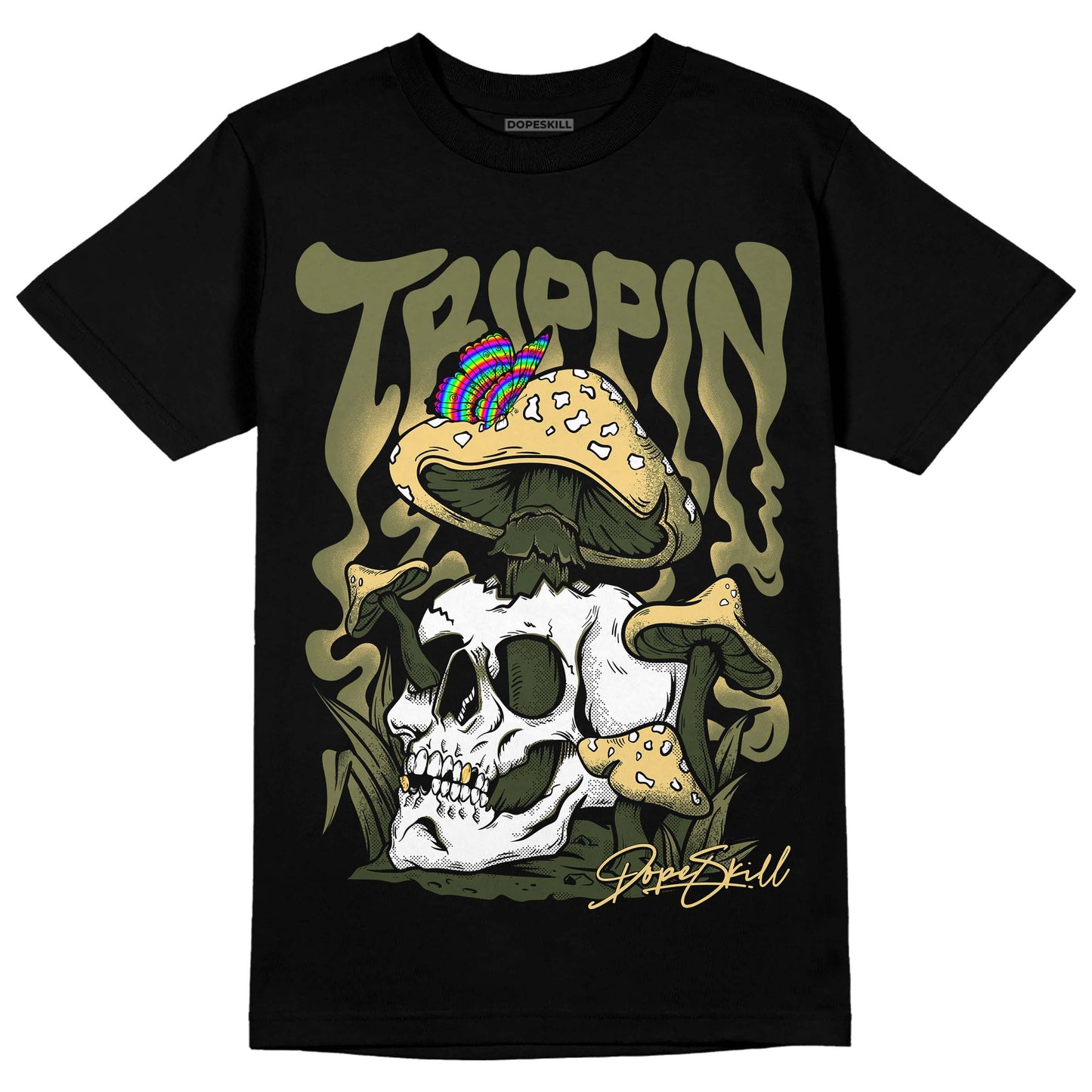 Craft Olive 4s DopeSkill T-Shirt Trippin Graphic
