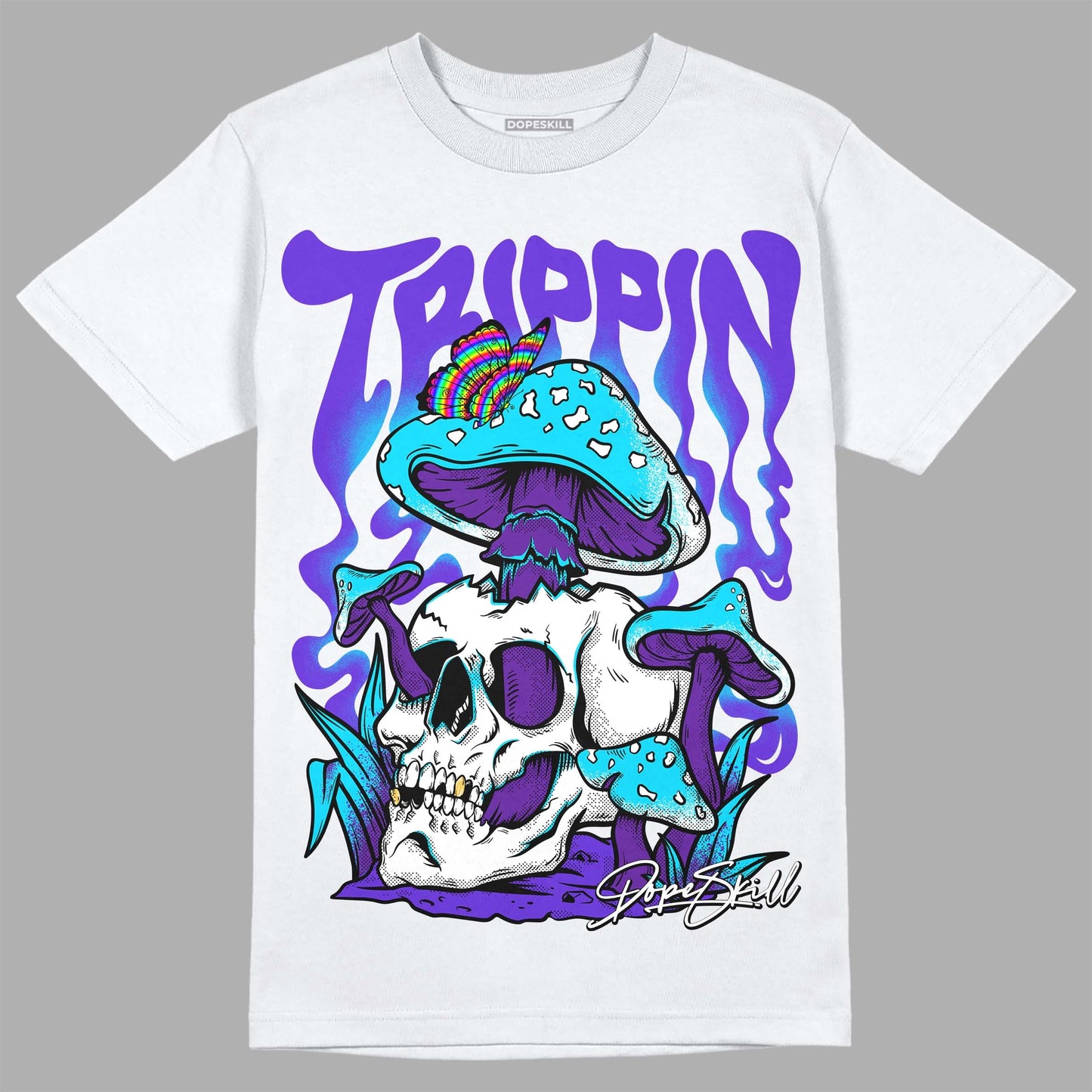 Aqua 6s DopeSkill T-Shirt Trippin Graphic
