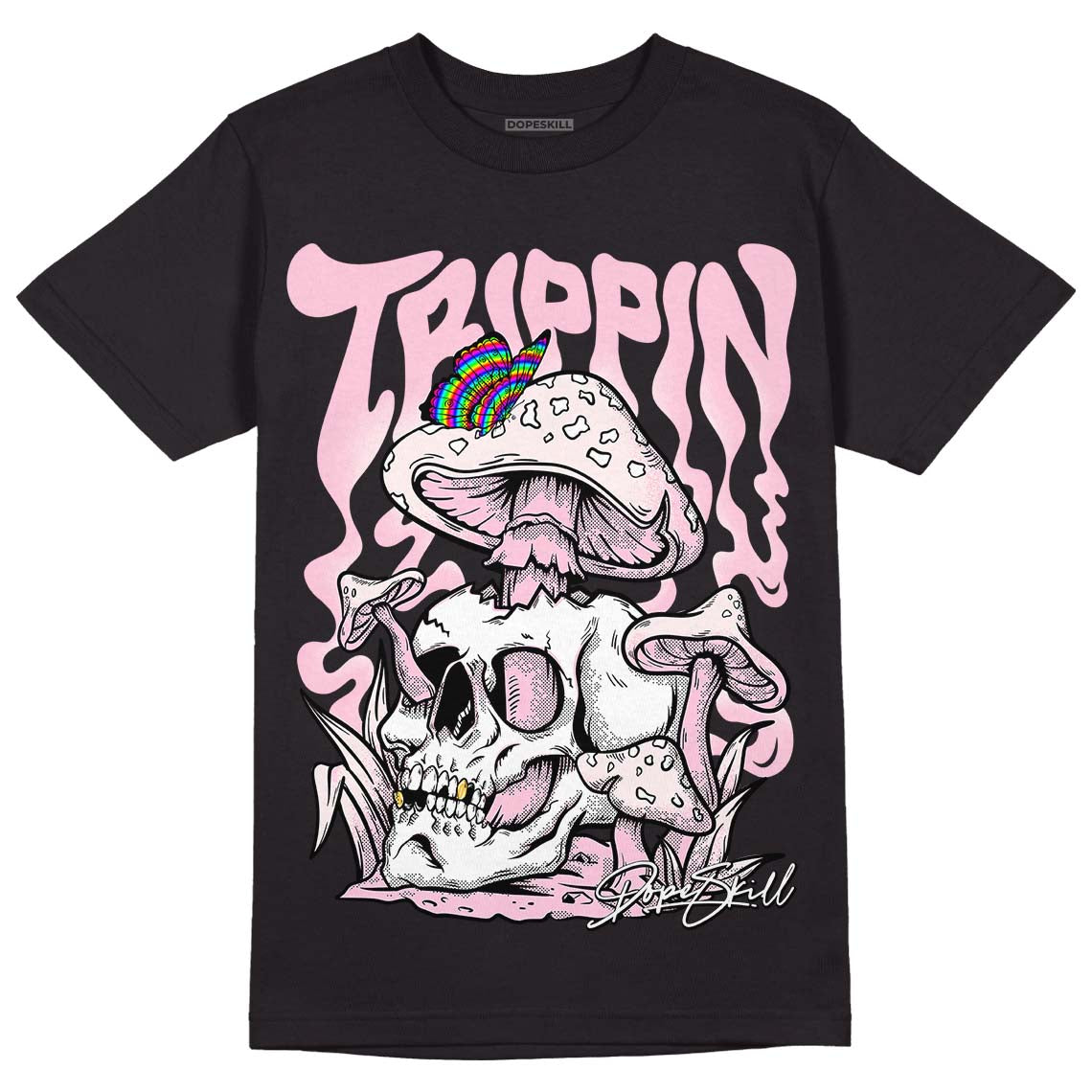 Dunk Low Pink Foam DopeSkill T-Shirt Trippin Graphic