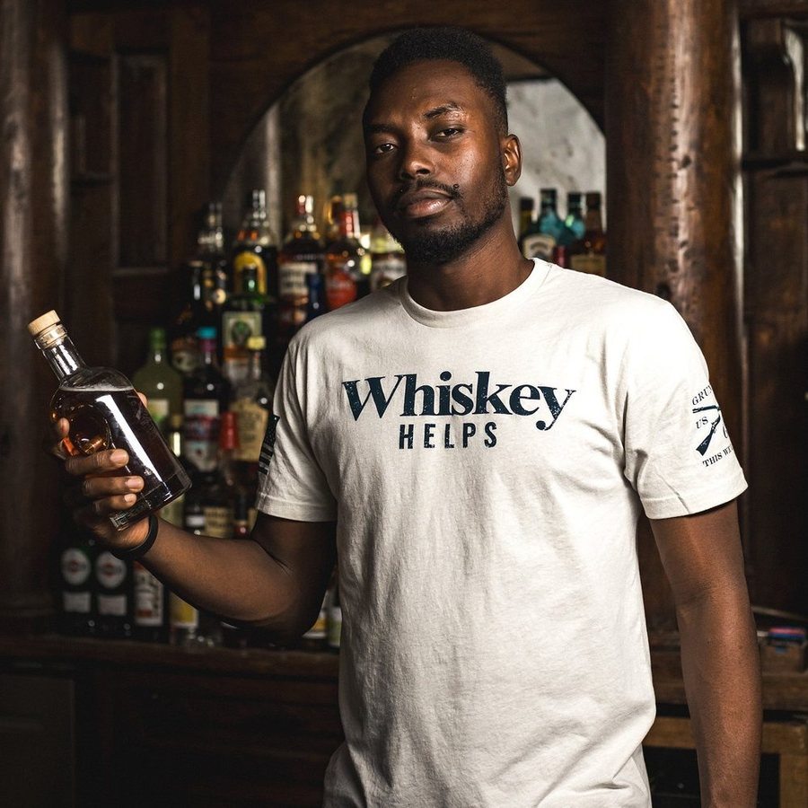 Whiskey Helps‚Ñ¢ T-Shirt - Sand