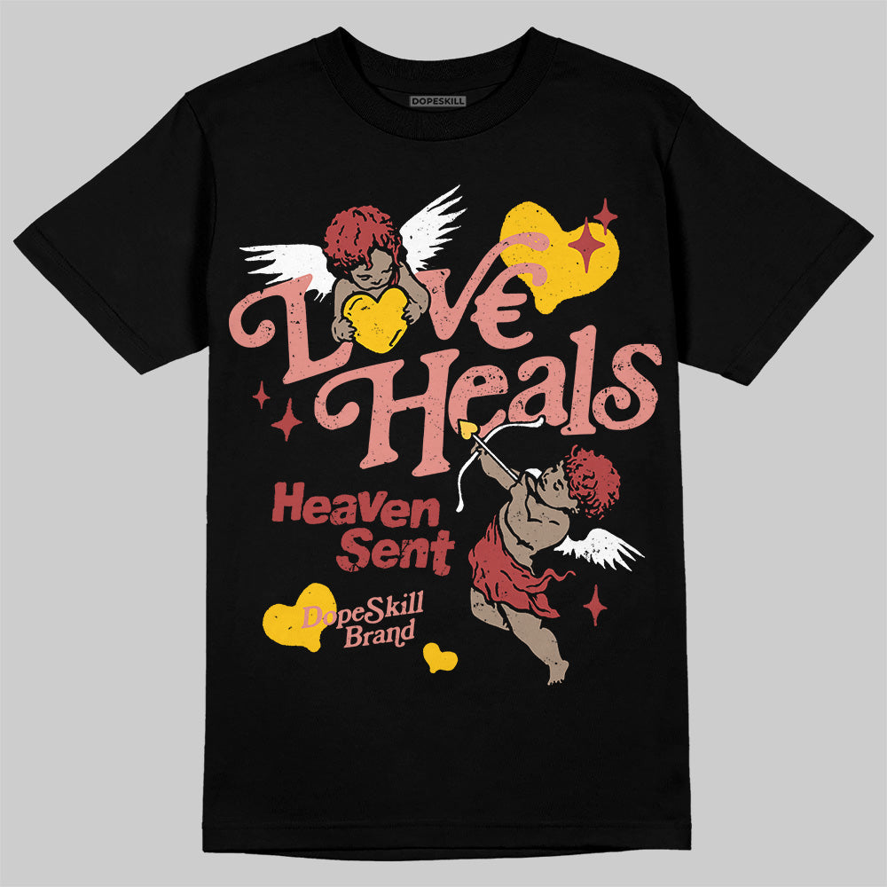 Dune Red 13s DopeSkill T-Shirt New Love Heals Graphic