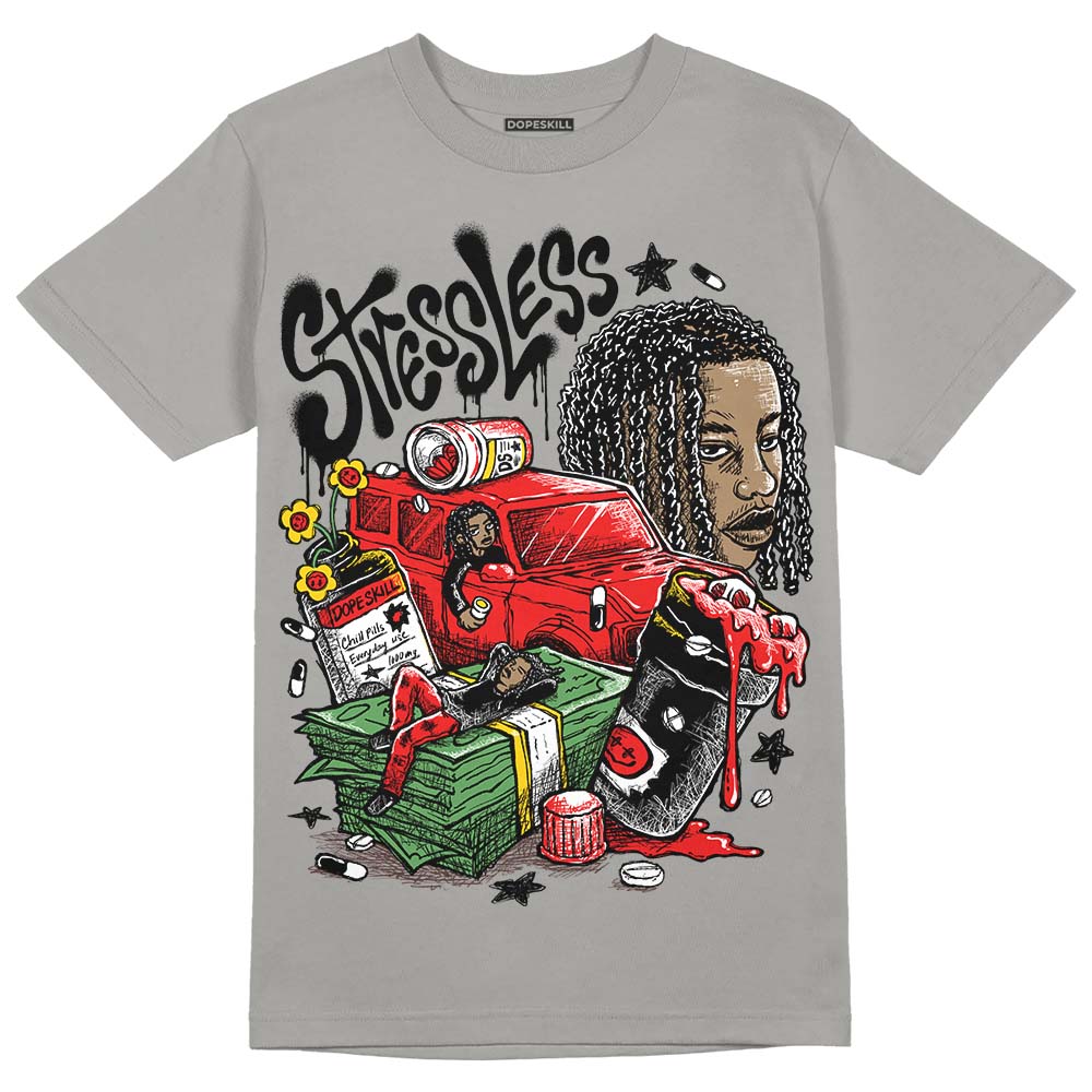 Grey Collection DopeSkill Grey T-shirt Stressless Graphic