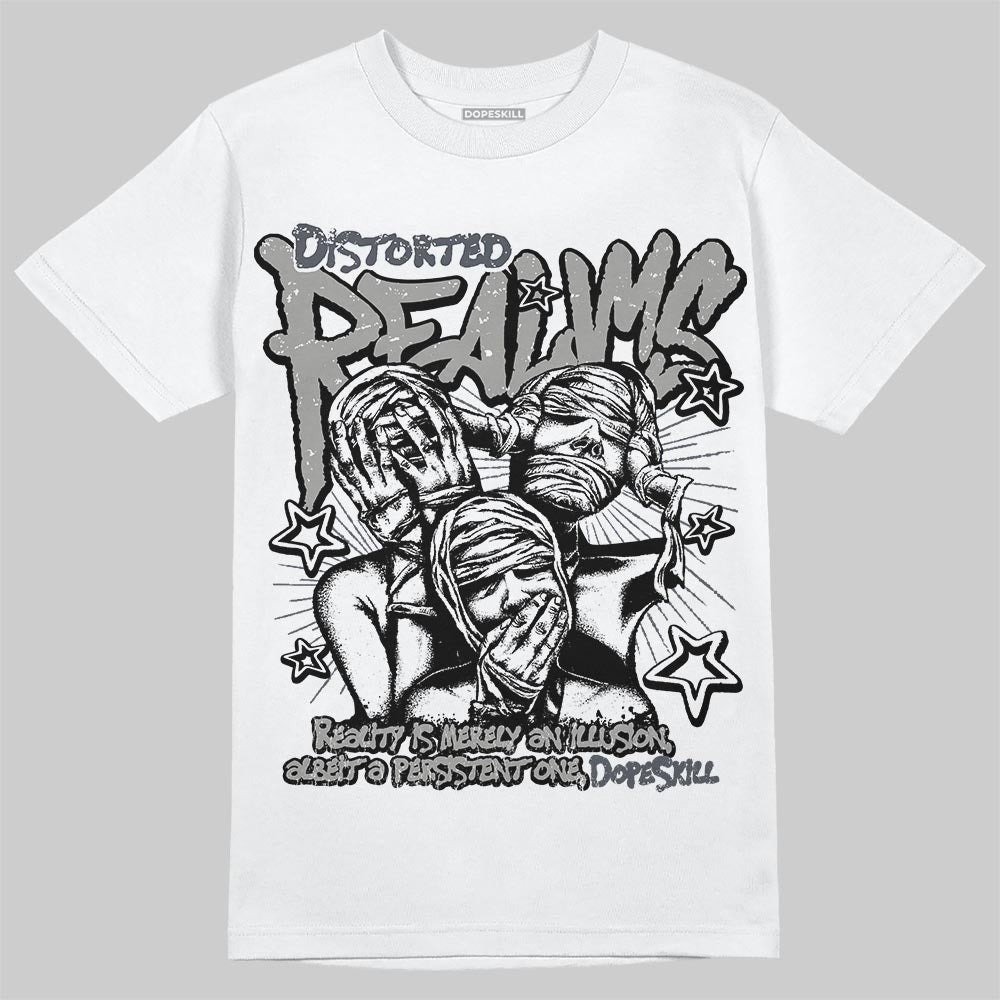 Cool Grey 11s DopeSkill T-Shirt Distorted Realms Graphic
