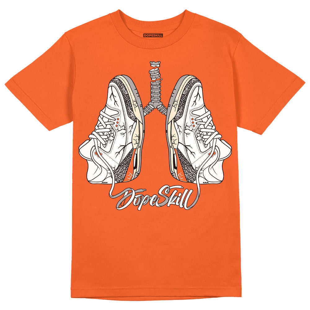 Georgia Peach 3s DopeSkill Orange T-shirt Breathe Graphic