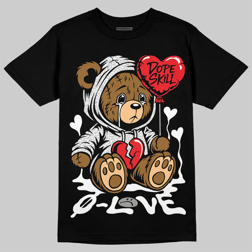 Pure Money 3s DopeSkill T-Shirt Broken Bear Graphic