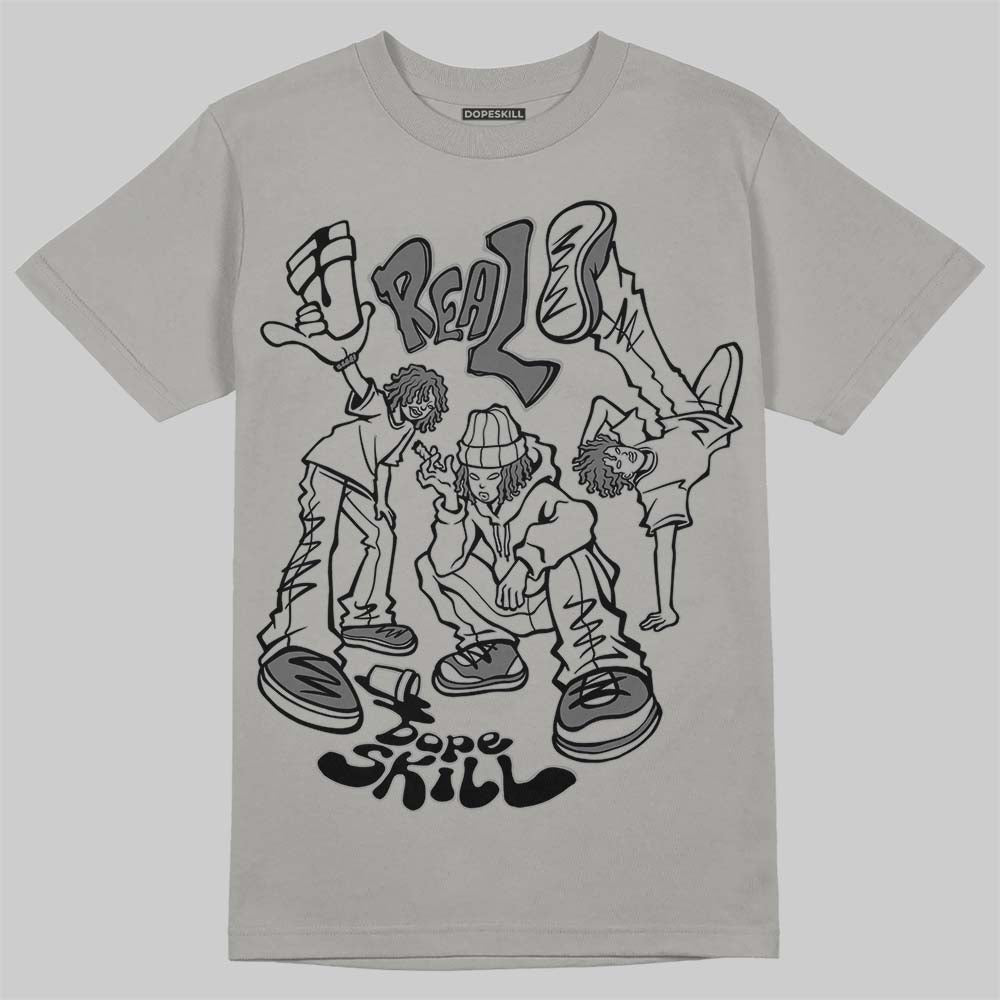 Grey Collection DopeSkill Grey T-shirt Real Y2K Players Graphic