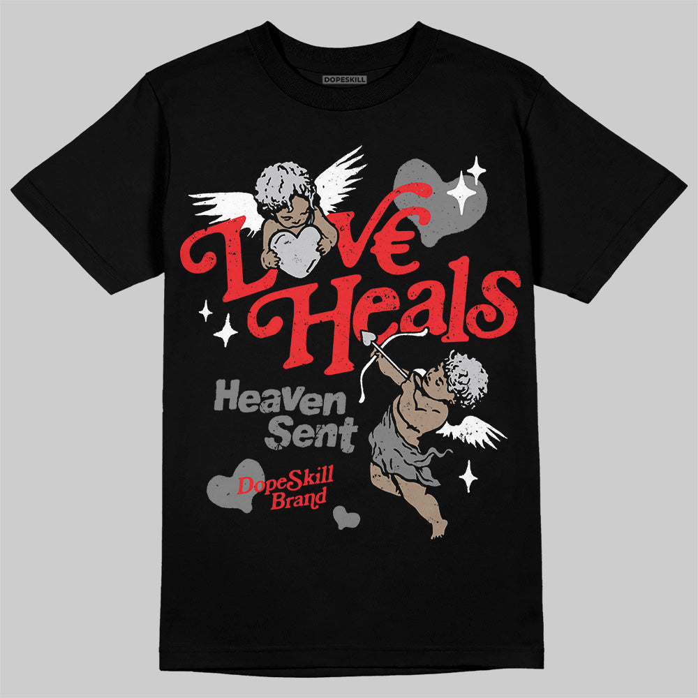 Grey Collection DopeSkill T-Shirt New Love Heals Graphic