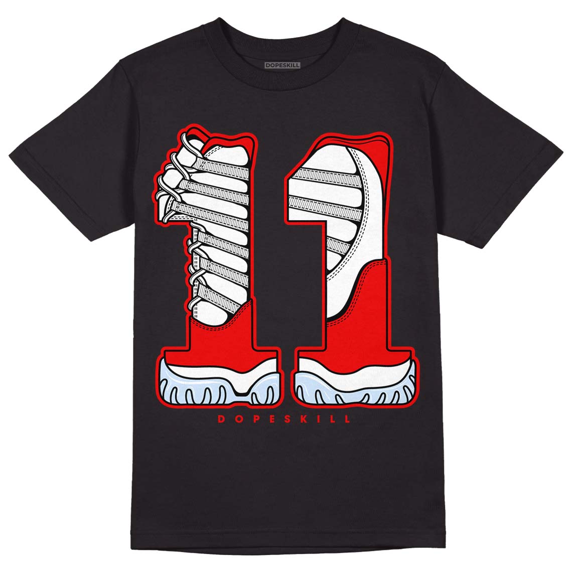 Cherry 11s DopeSkill T-Shirt No.11 Graphic