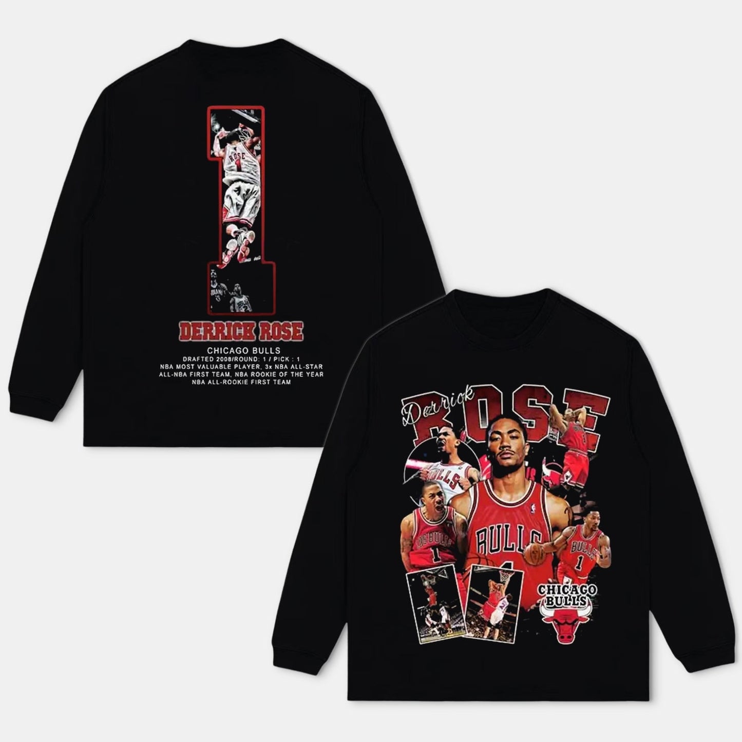 DERRICK ROSE TEE Style004