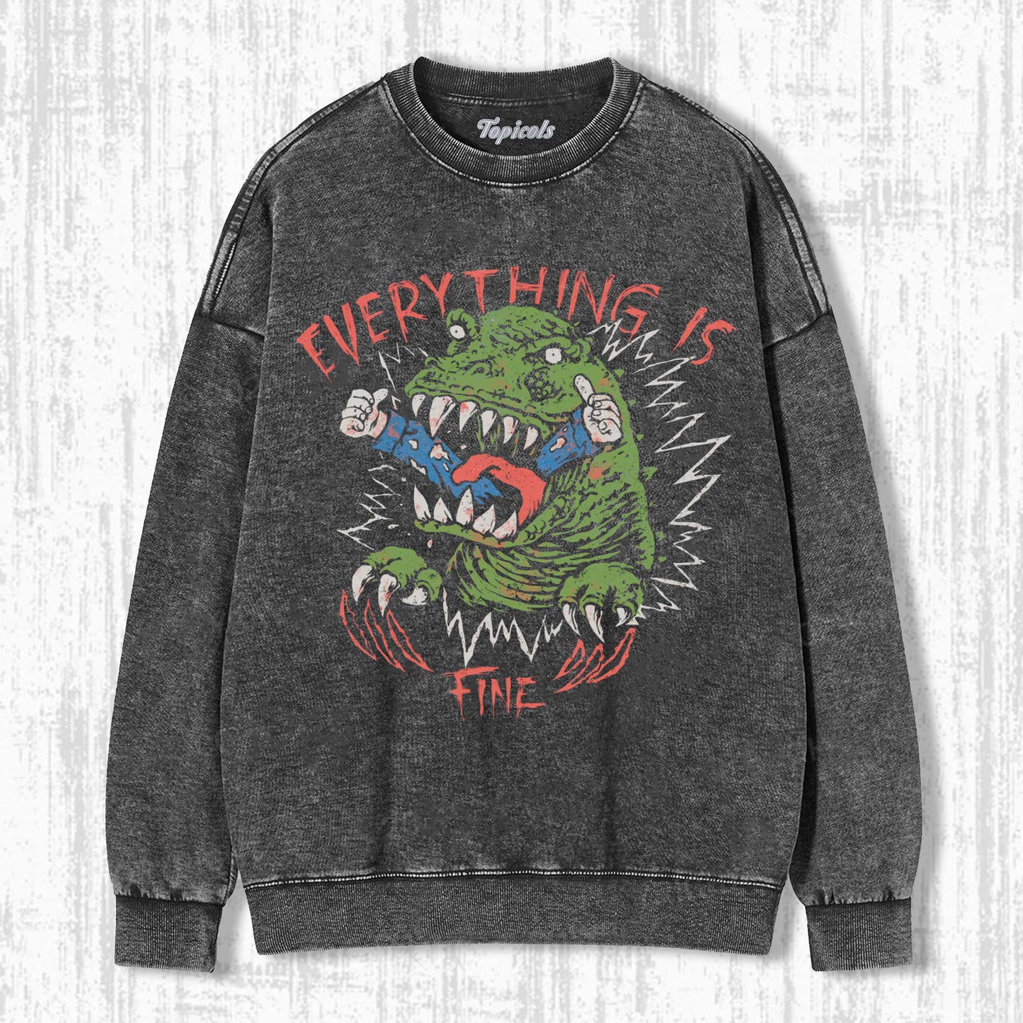 EVERYTHING IS FINE FINE T-SHIRT Style001