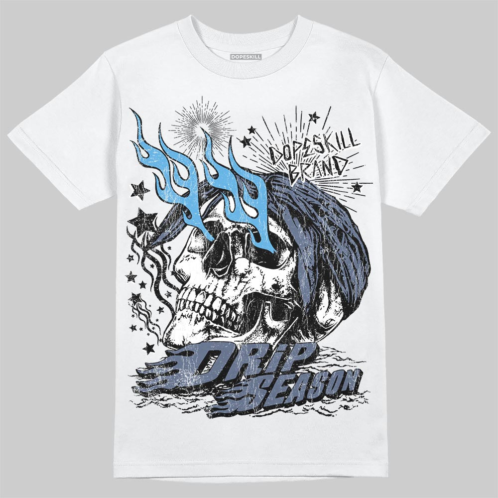 Diffused Blue 11s DopeSkill T-Shirt Drip Season Graphic