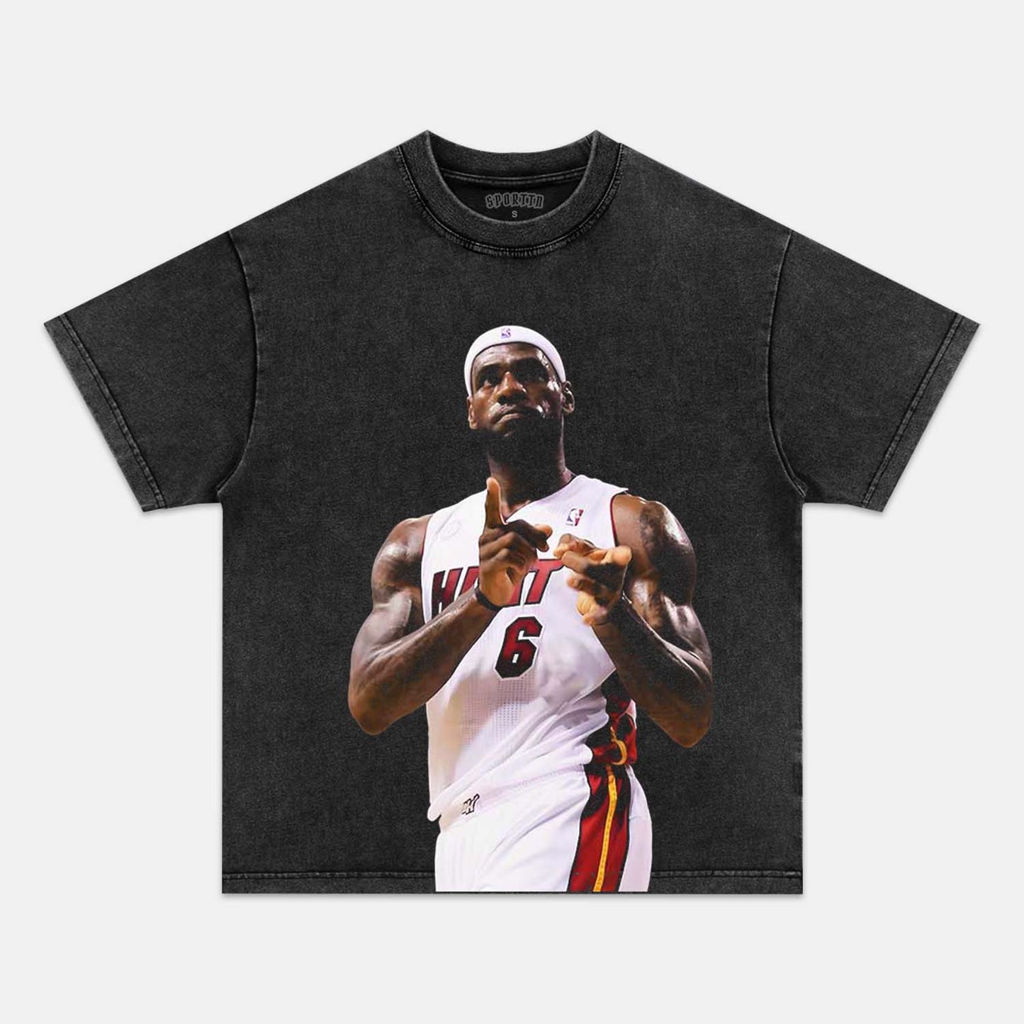 LEBRON JAMES TEE DURING THE MIAMI HEAT PERIOD Style001