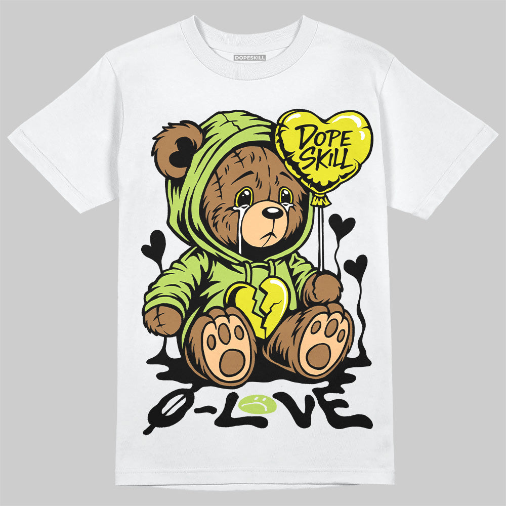 Bright Cactus 13s DopeSkill T-Shirt Broken Bear Graphic