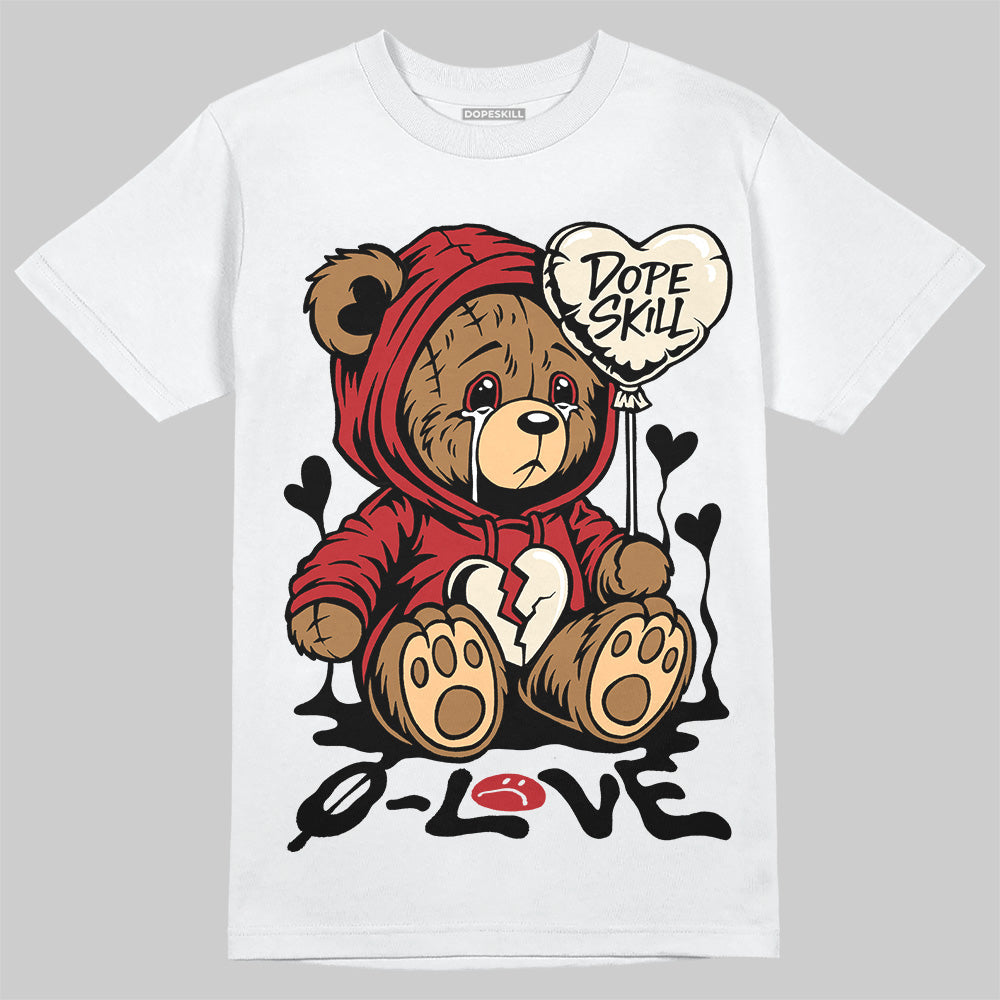 Black Toe Reimagined 1s DopeSkill T-Shirt Broken Bear Graphic