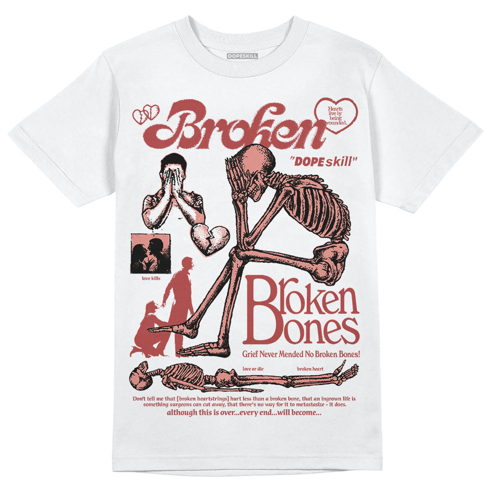 Dune Red 13s DopeSkill T-Shirt Broken Bones Graphic