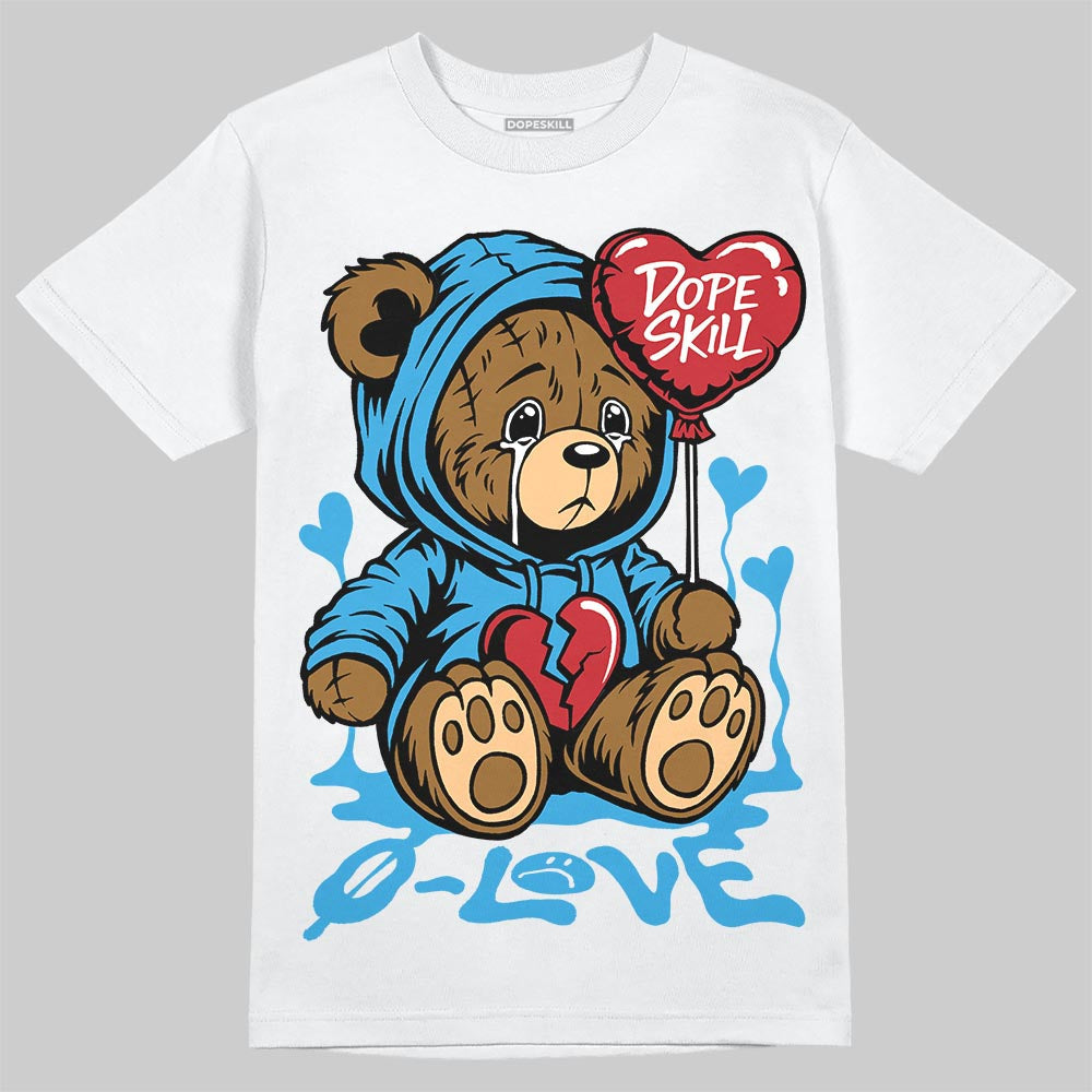 UNC Reimagined 1s DopeSkill T-Shirt Broken Bear Graphic