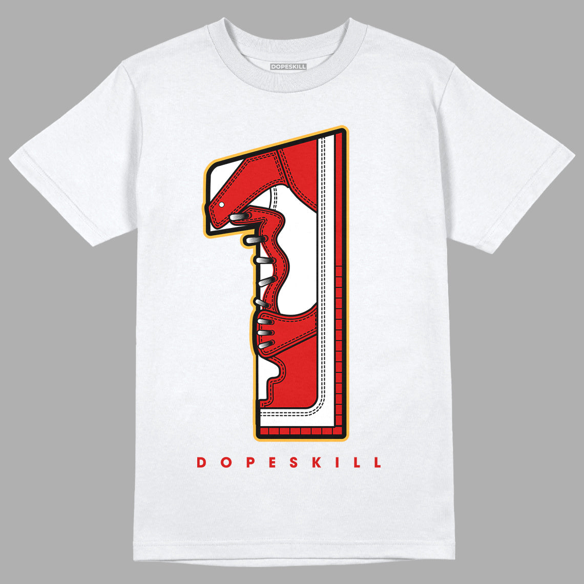 Dunk Low Gym Red DopeSkill T-Shirt No.1 Graphic