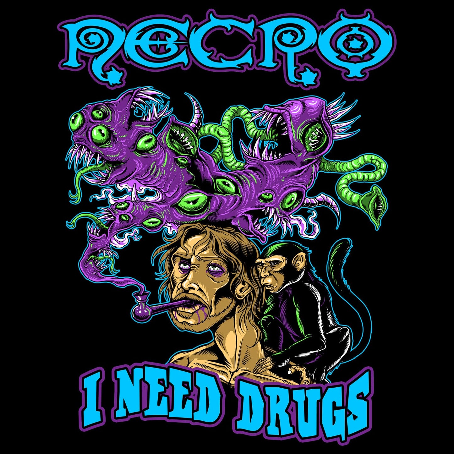 Necro "Howie Crackpipe" T-Shirt