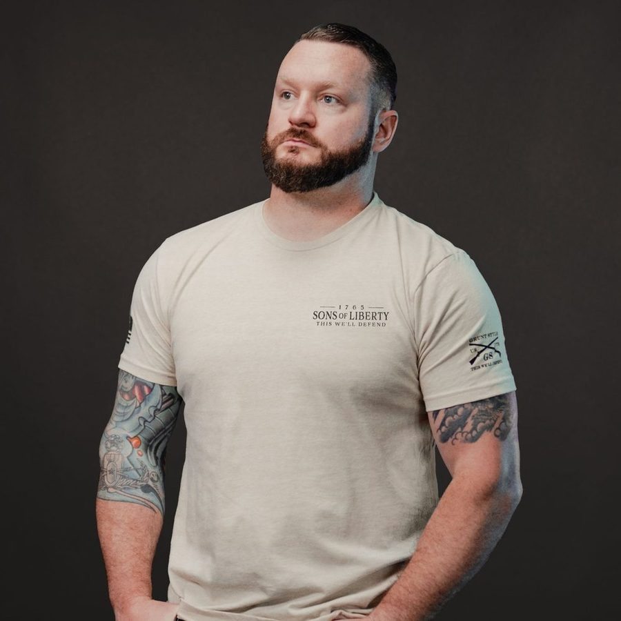 Sons Of Liberty T-Shirt - Sand