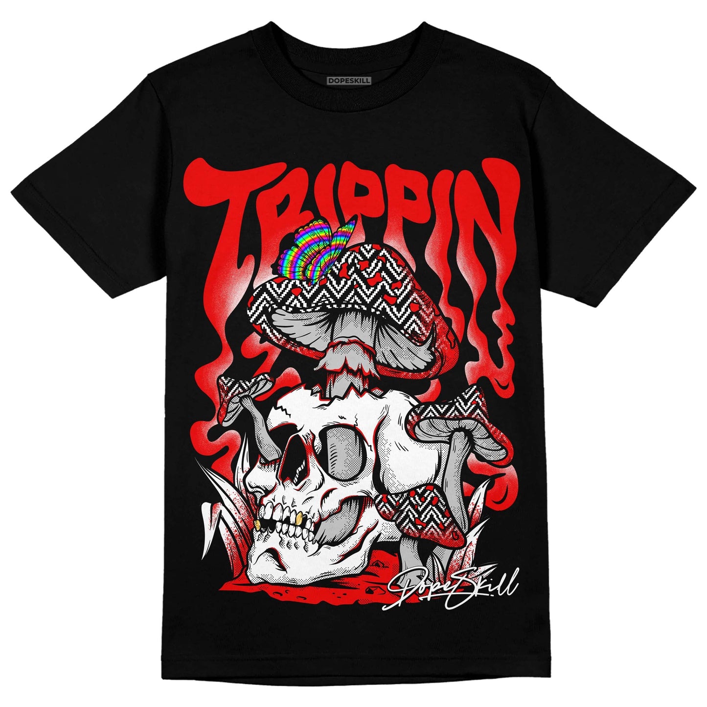 Cherry 12s DopeSkill T-Shirt Trippin Graphic