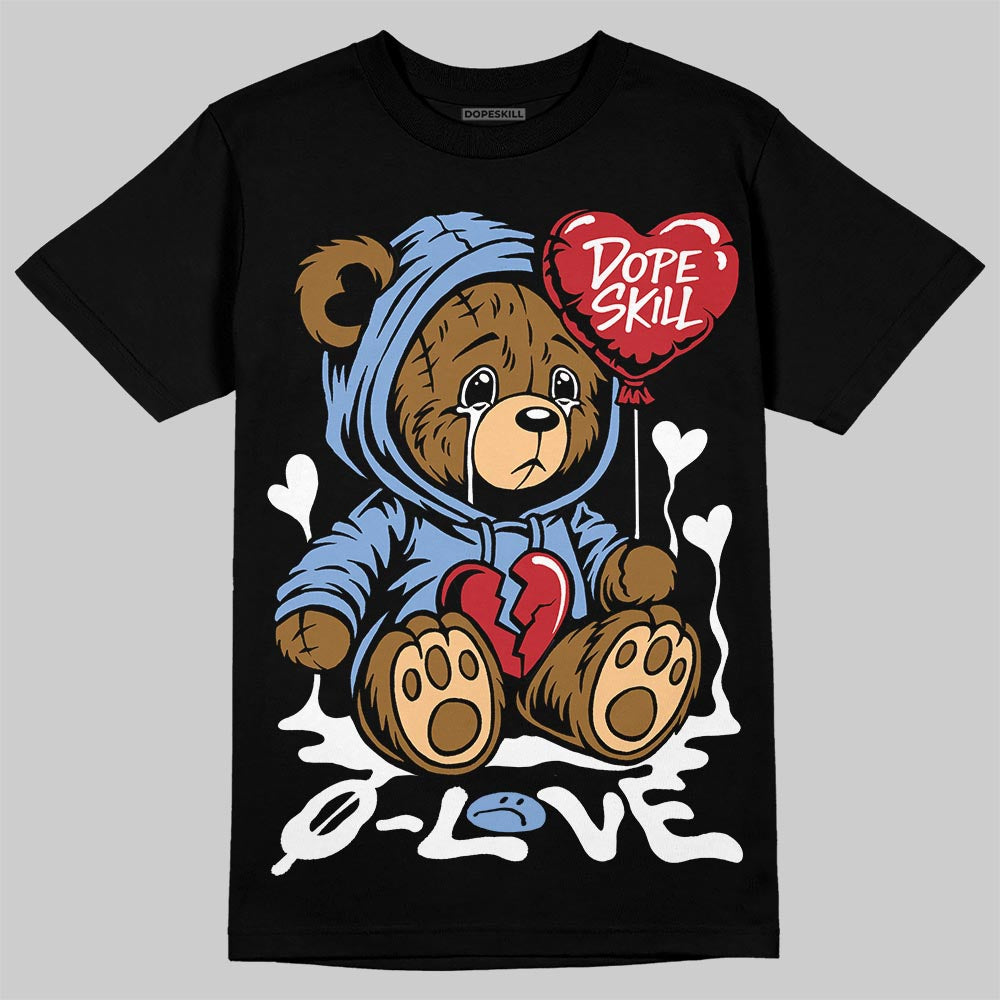Forget Me Not 4s DopeSkill T-Shirt Broken Bear Graphic