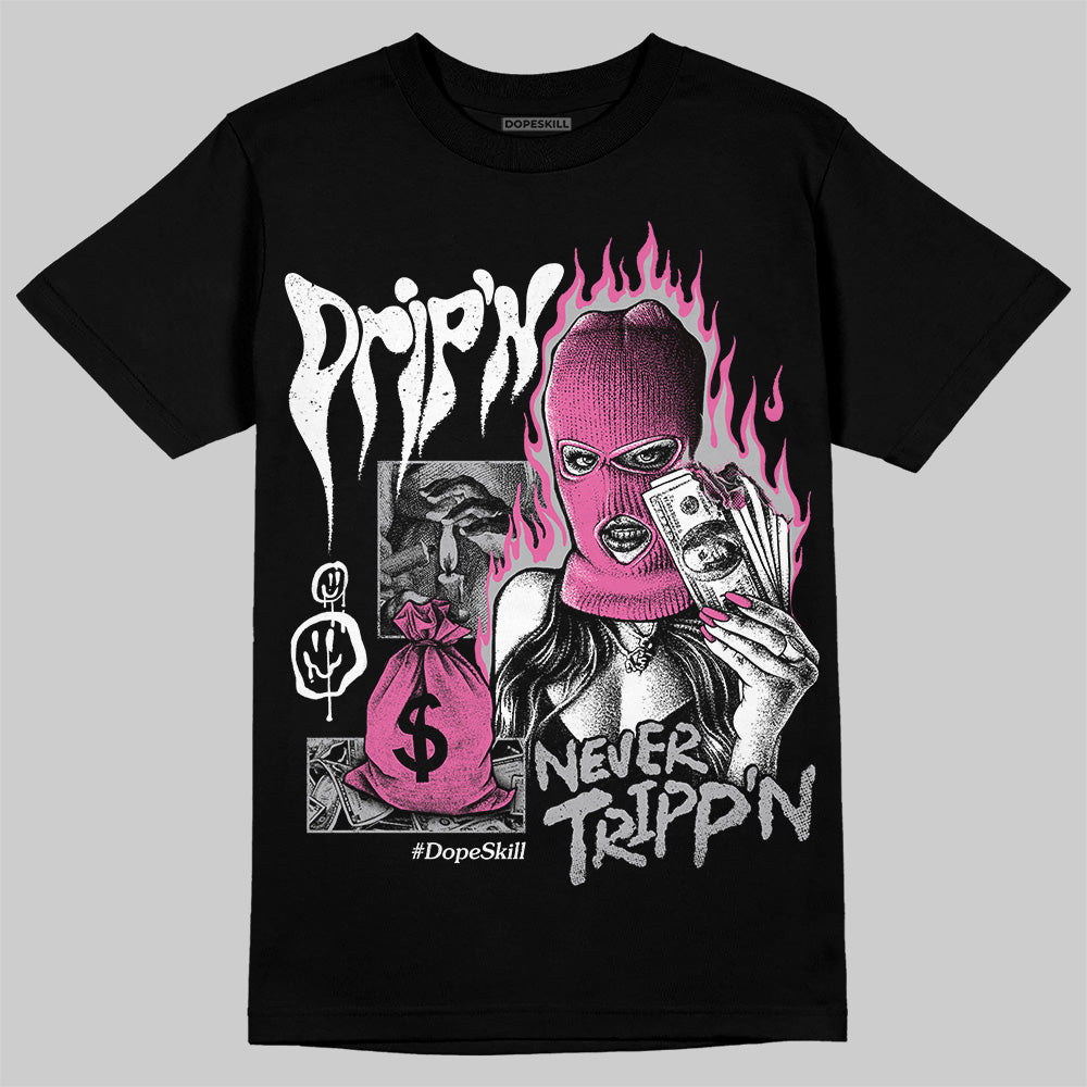 Kayano 14 Cream Sweet Pink DopeSkill T-Shirt Drip'n Never Tripp'n Graphic