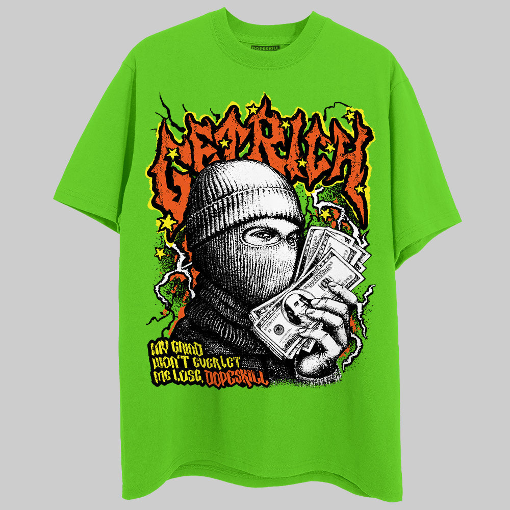 Neon Green Collection DopeSkill T-Shirt Wealthy Graphic