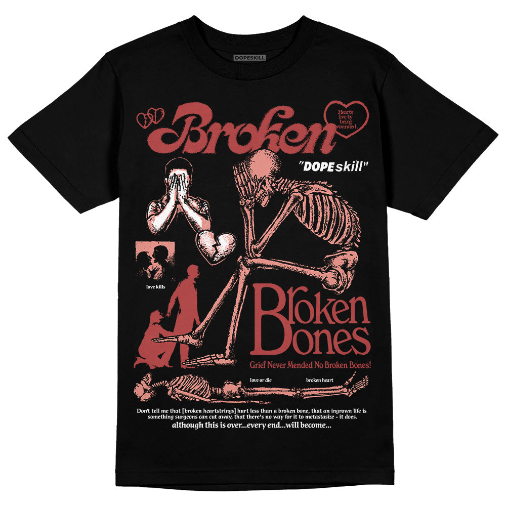 Dune Red 13s DopeSkill T-Shirt Broken Bones Graphic