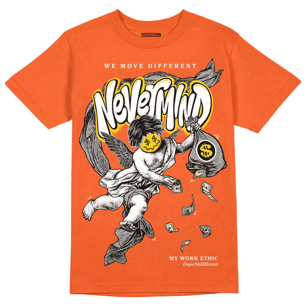 Georgia Peach 3s DopeSkill Orange T-shirt Nevermind Graphic