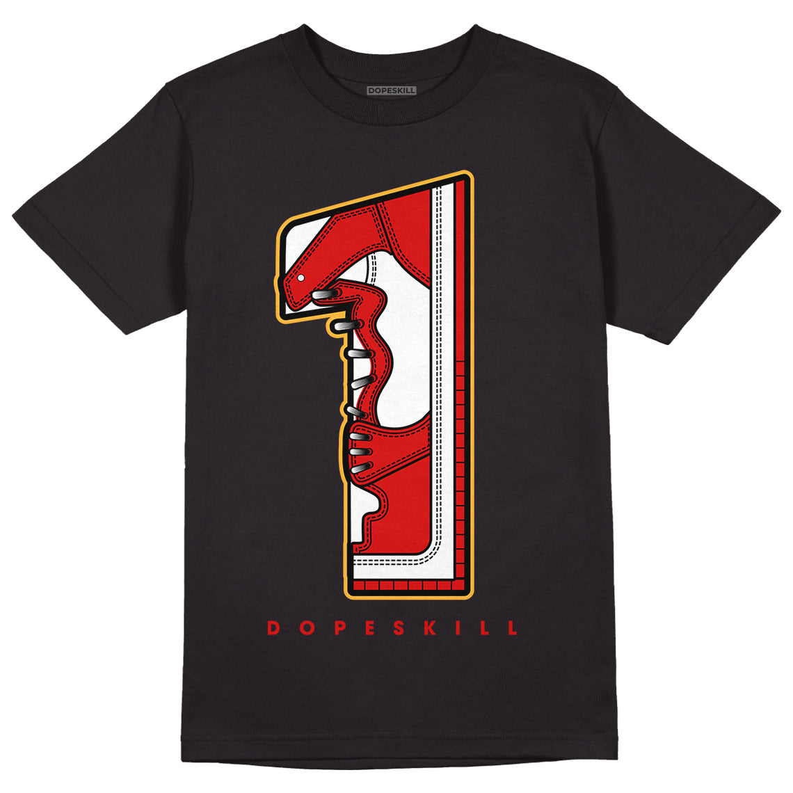 Dunk Low Gym Red DopeSkill T-Shirt No.1 Graphic