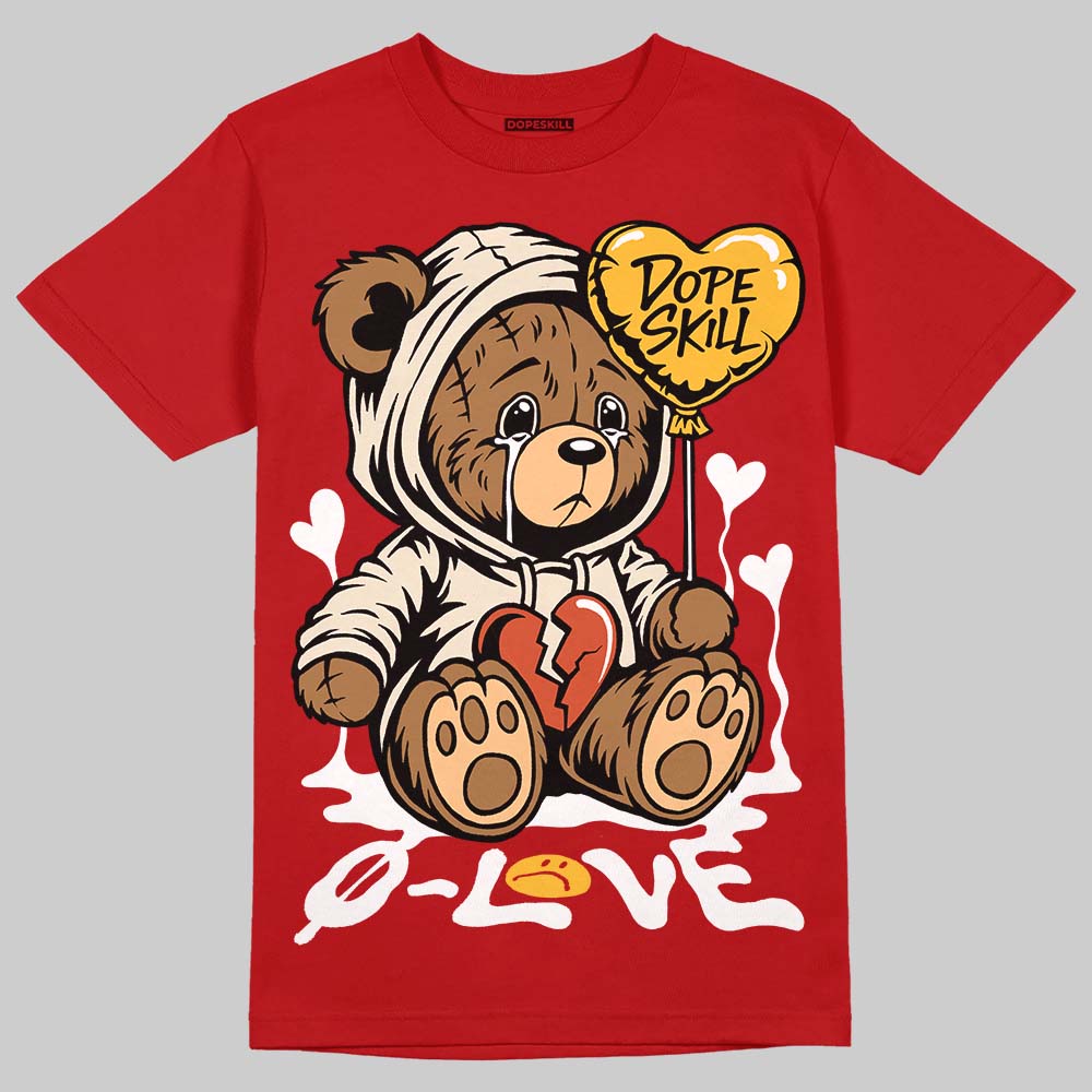 Brick By Brick 4s DopeSkill T-Shirt Broken Bear Graphic