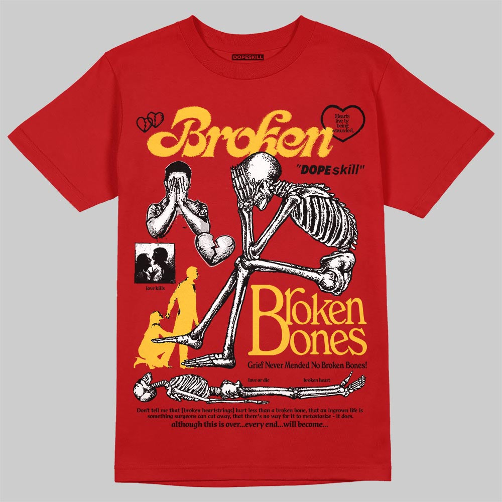 Ferrari 14s DopeSkill T-Shirt Broken Bones Graphic