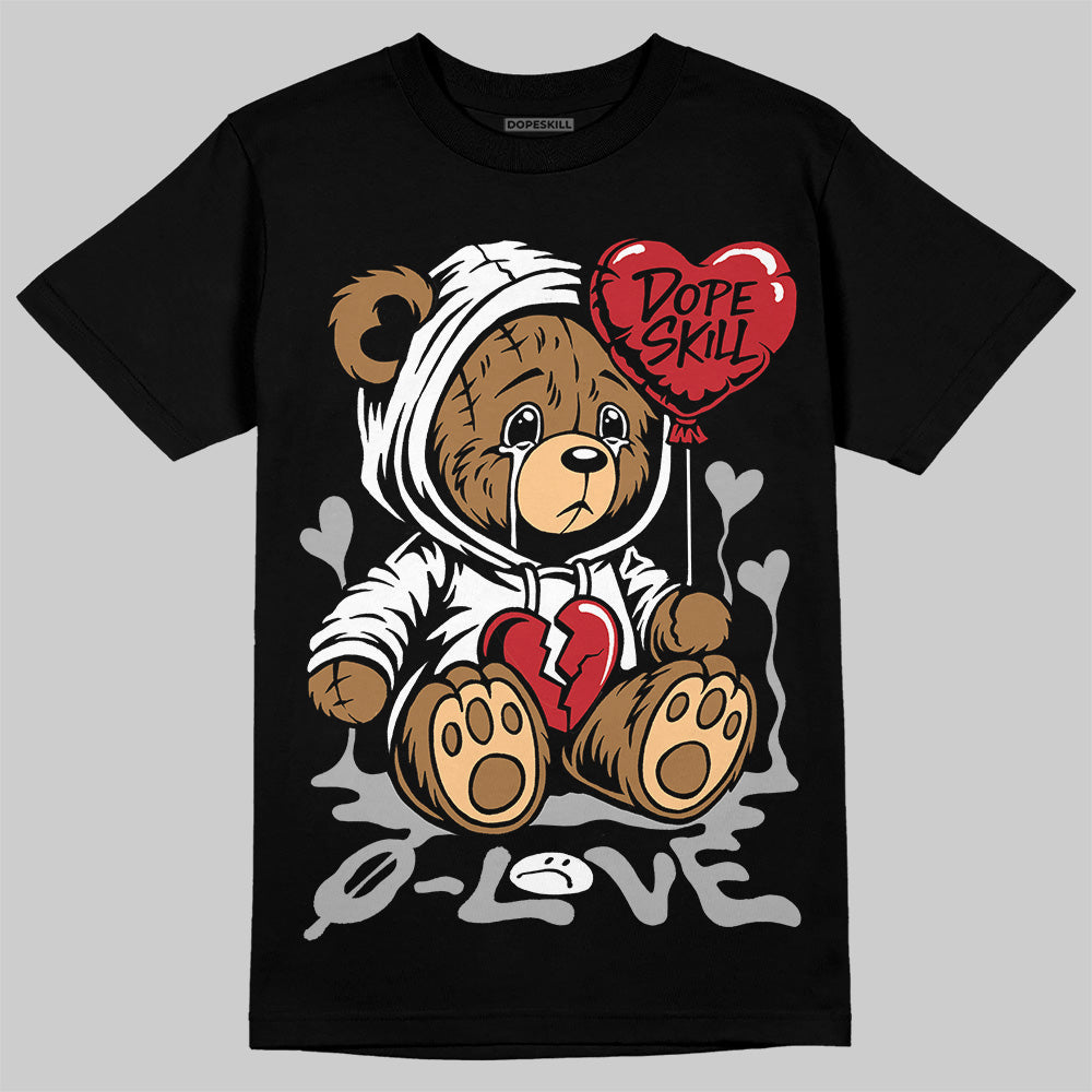 Bred Velvet 11s DopeSkill T-Shirt Broken Bear Graphic