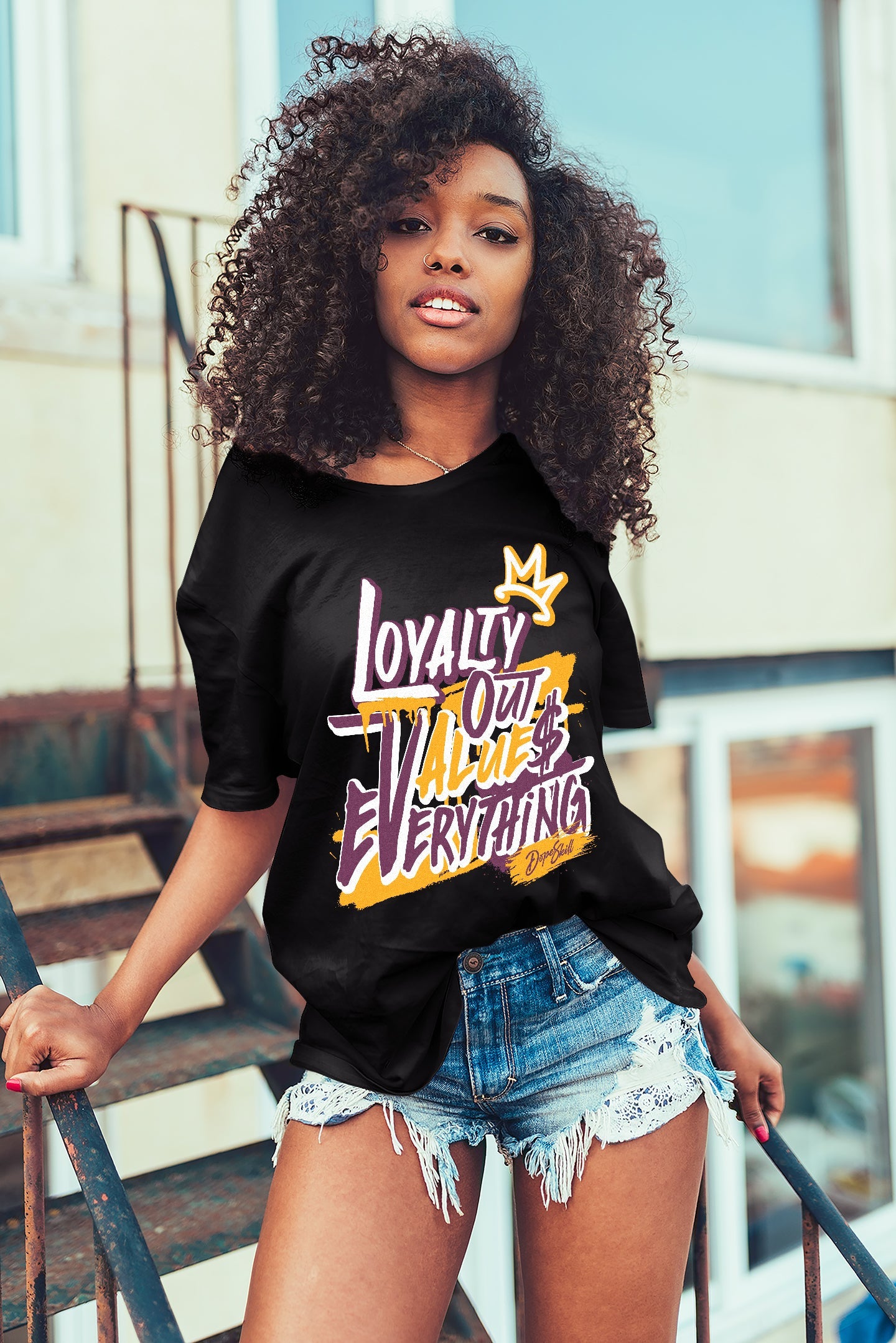 AJ 1 Retro High OG Brotherhood DopeSkill T-Shirt LOVE Graphic