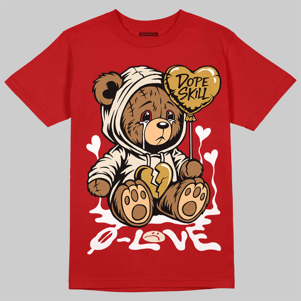 Black Toe Reimagined 1s DopeSkill T-Shirt Broken Bear Graphic
