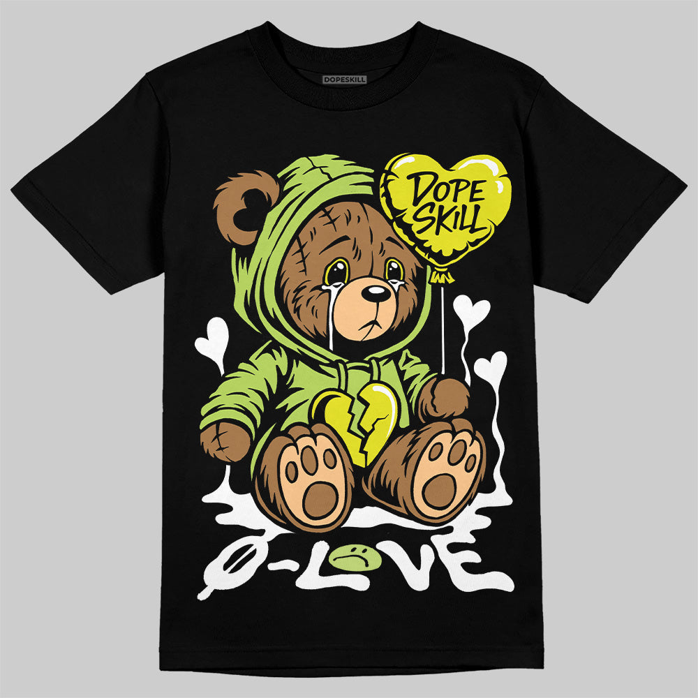 Bright Cactus 13s DopeSkill T-Shirt Broken Bear Graphic