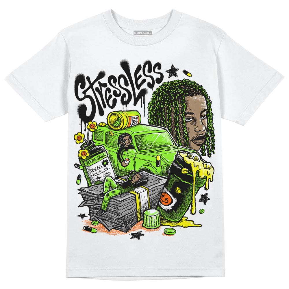 Neon Green Collection DopeSkill T-Shirt Stressless Graphic