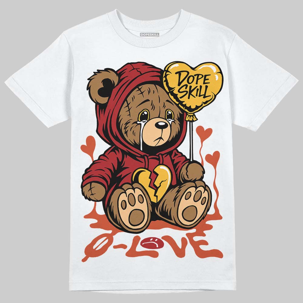 Brick By Brick 4s DopeSkill T-Shirt Broken Bear Graphic