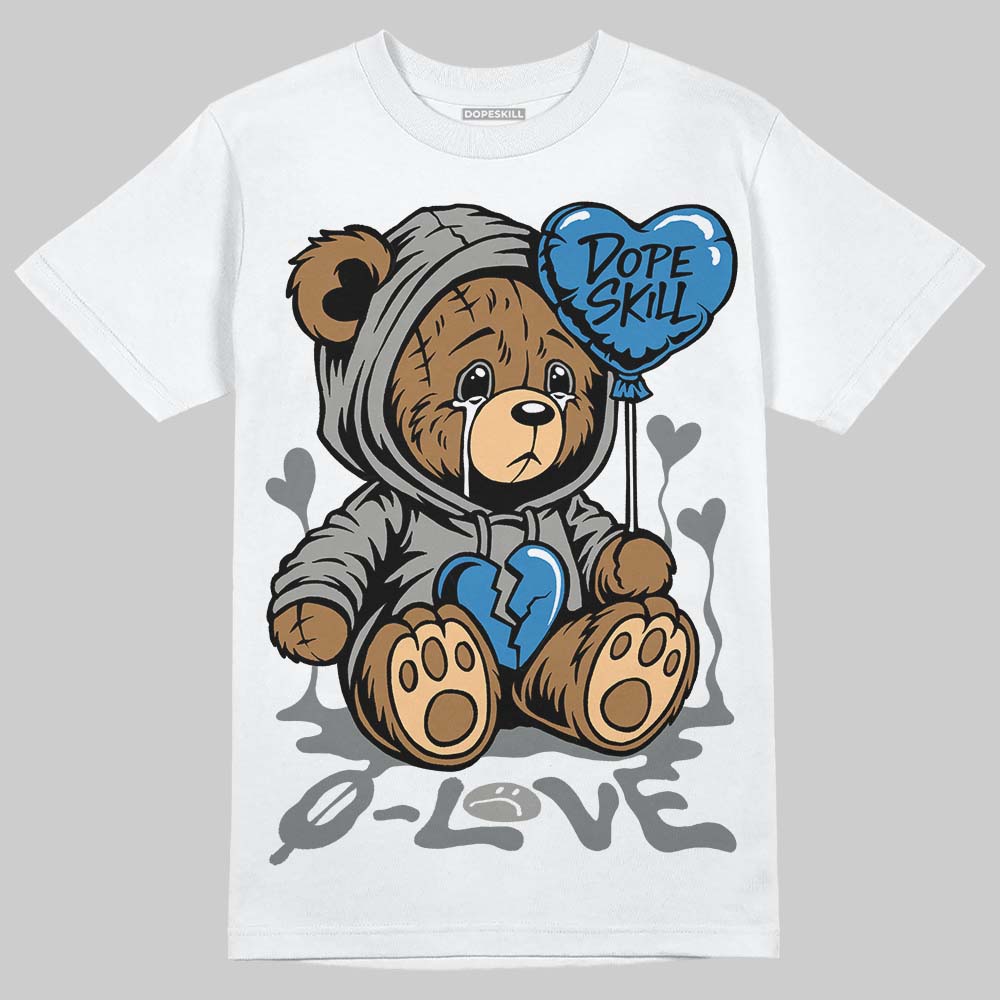 Cool Grey 9s DopeSkill T-Shirt Broken Bear Graphic