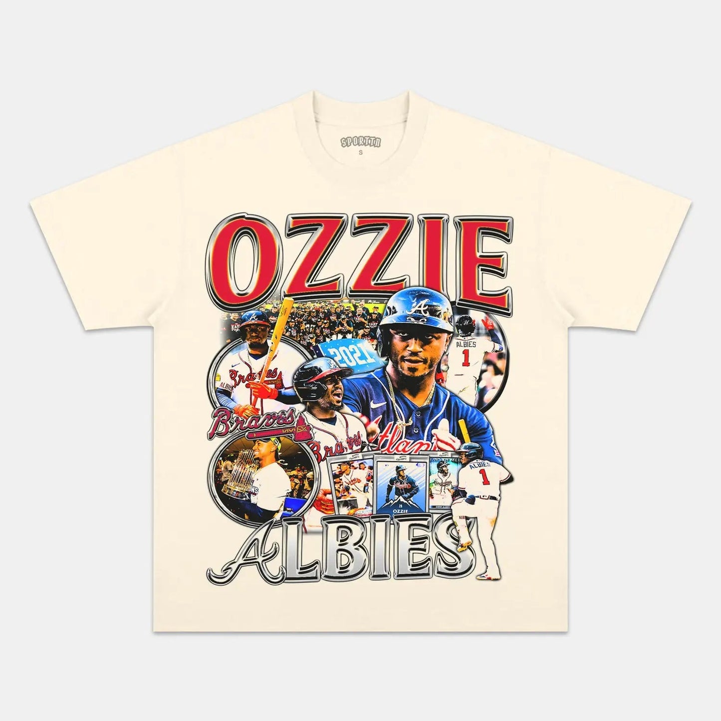 OZZIE ALBIES TEE Style003