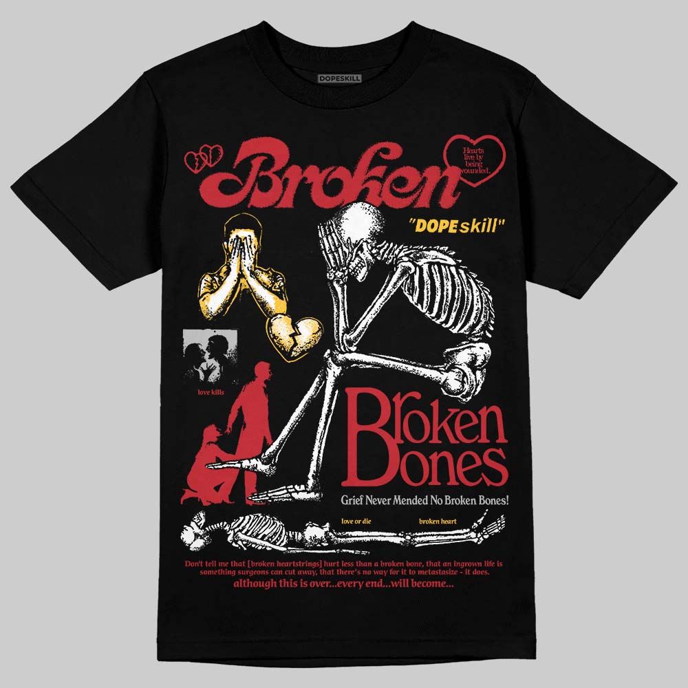Ferrari 14s DopeSkill T-Shirt Broken Bones Graphic